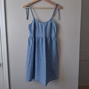 SO Blue Cotton Dress